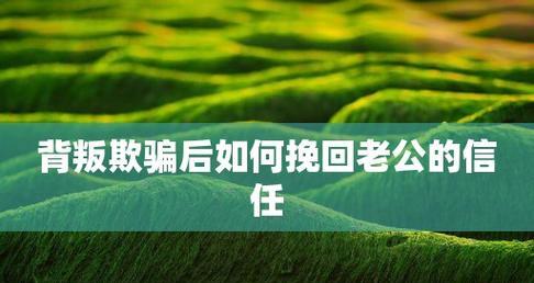 如何应对老公的背叛（15个段落教你如何面对和处理）
