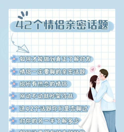 和女生聊天话题大全（从认识到热恋）